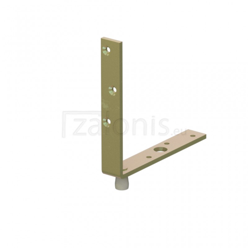 BOTTOM CORNER RAIL FLANGE H24